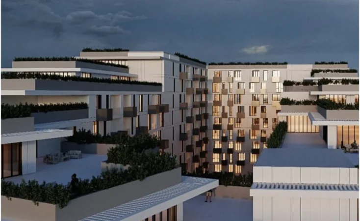 Tirane, shes apartament 1+1 Kati 8, 82 m² 115.000 € (Fusha e Aviacionit)