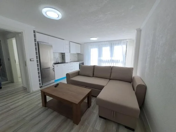 Tirane, jepet me qera apartament 1+1+Ballkon Kati 2, 48 m² 450 € (rruga kico blushi)