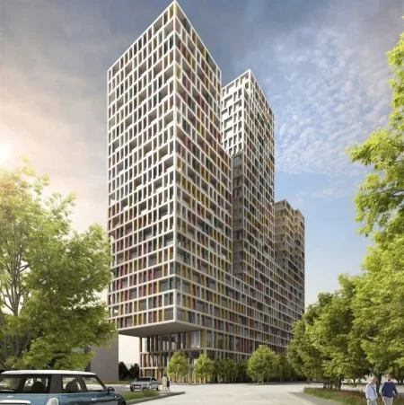 Tirane, shitet apartament 1+1 Kati 10, 79 m² 146.000 € (manhattan rezidence)