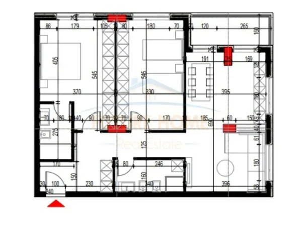 Tirane, shitet apartament 2+1+Ballkon Kati 1, 117 m² 105.570 € (Paskuqan)